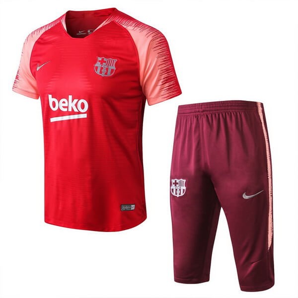 Entrenamiento Barcelona Conjunto Completo 2018-2019 Rojo